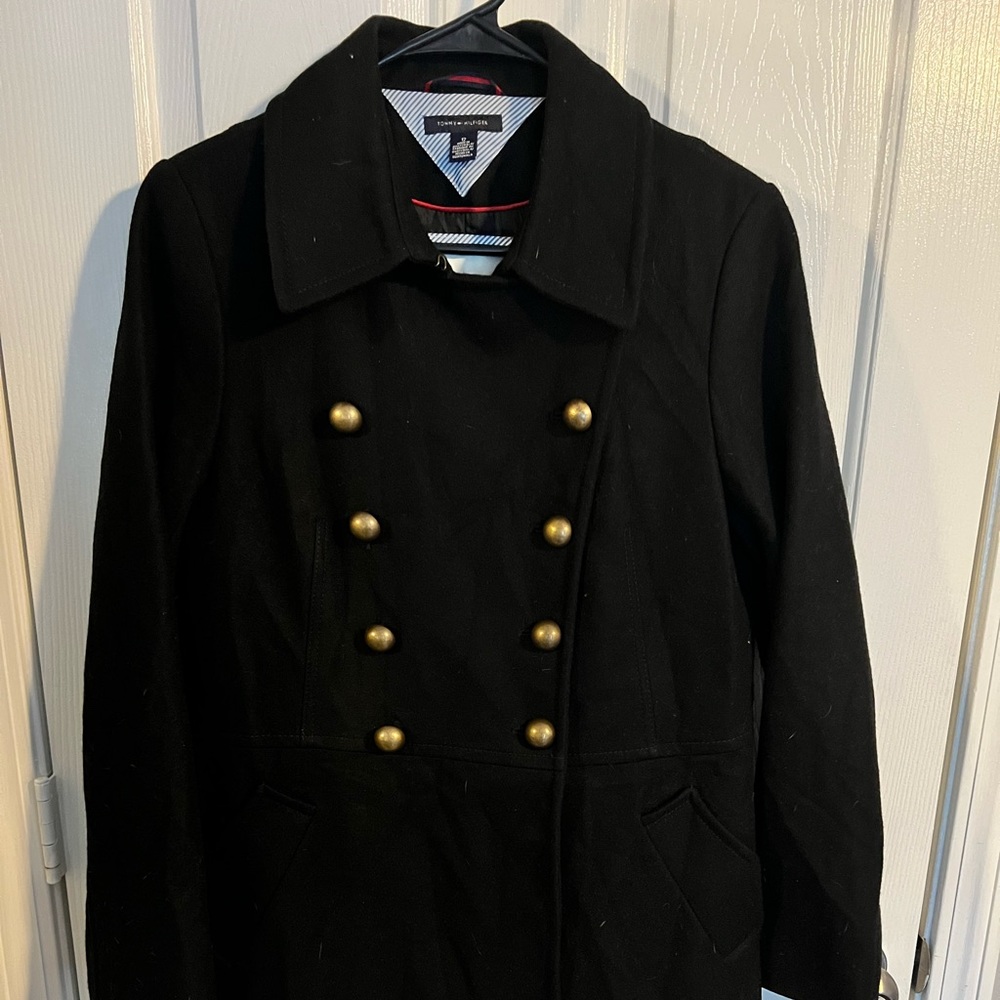 Tommy Hilfiger Wool Peacoat
